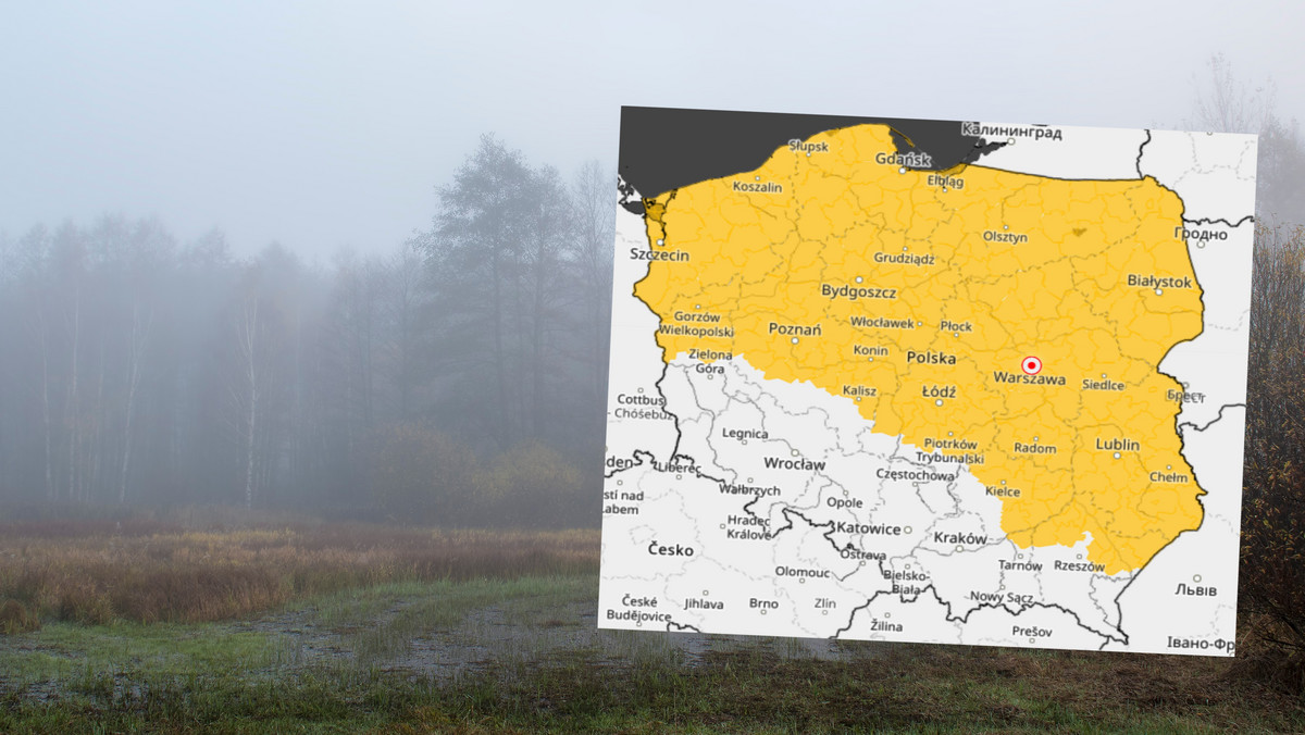 Zgniły wyż nad Polską. IMGW wydaje ostrzeżenia przed groźną pogodą