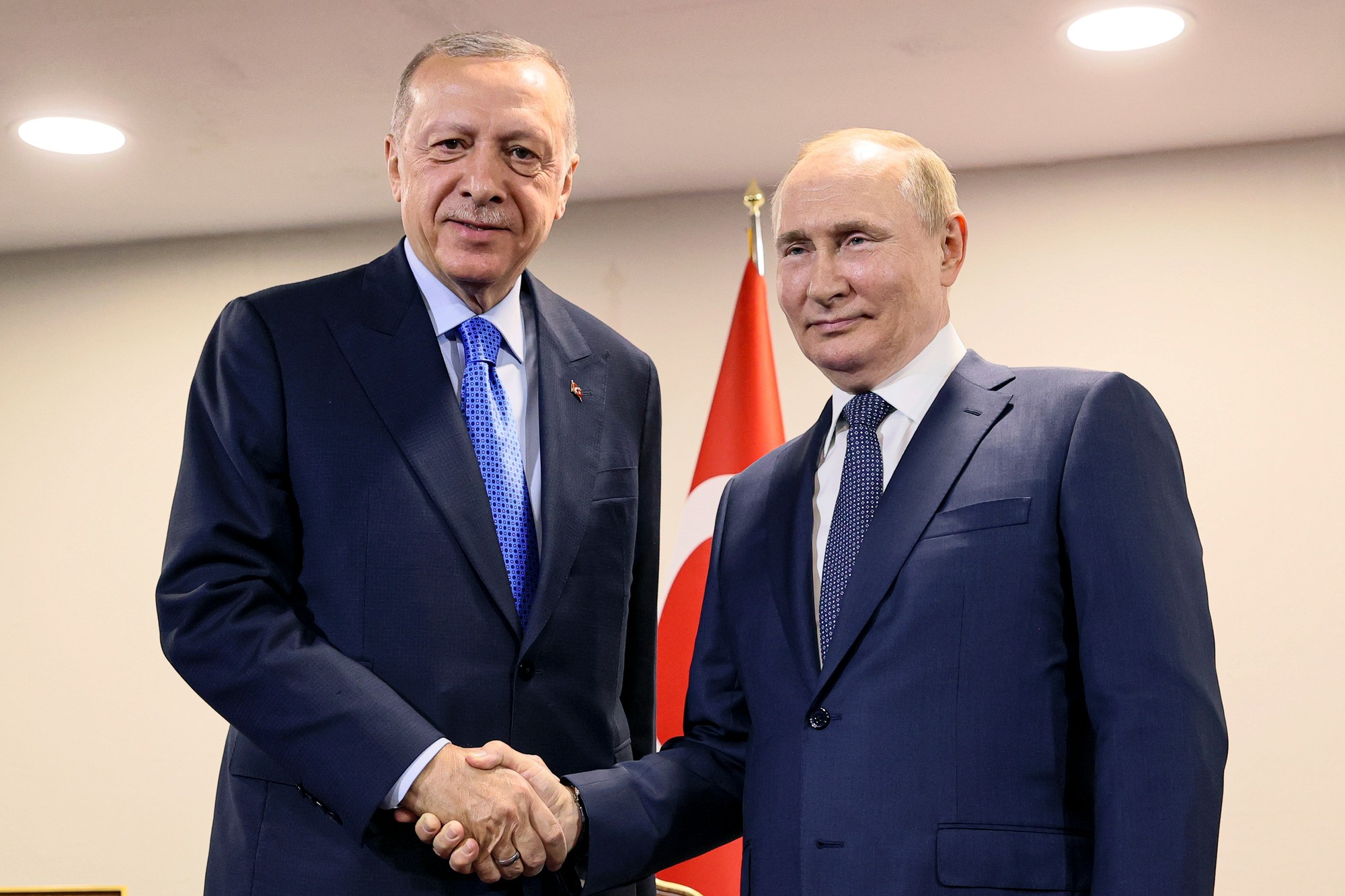 Erdogan a Putin