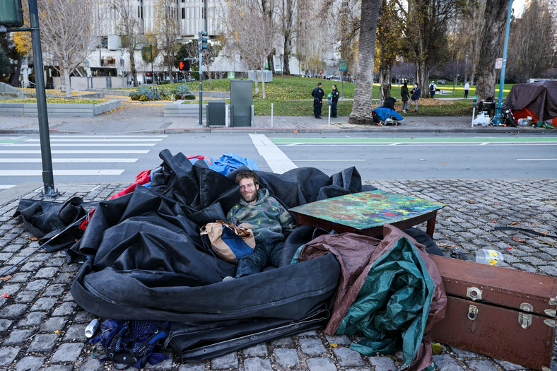 Bezdomni w San Francisco