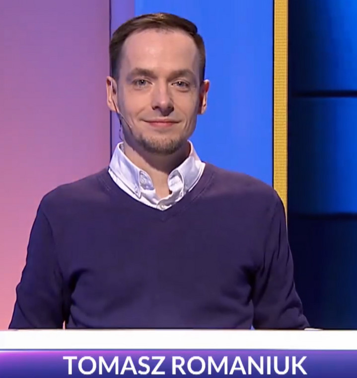 Tomasz Romaniuk w "Va Banque"