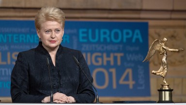 Grybauskaite nie przyjedzie do Warszawy 11 listopada