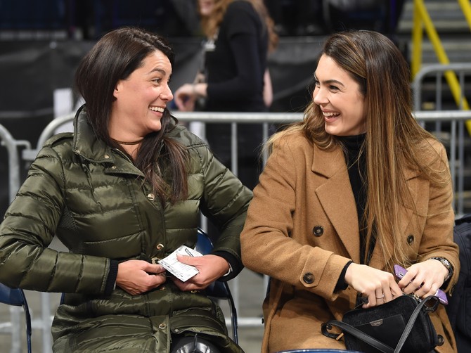 Ovako se navija za Partizan: Marija Kilibarda i Milica Mandić