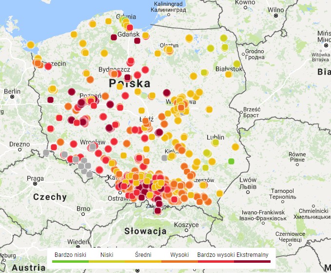 Stan powietrza w Polsce