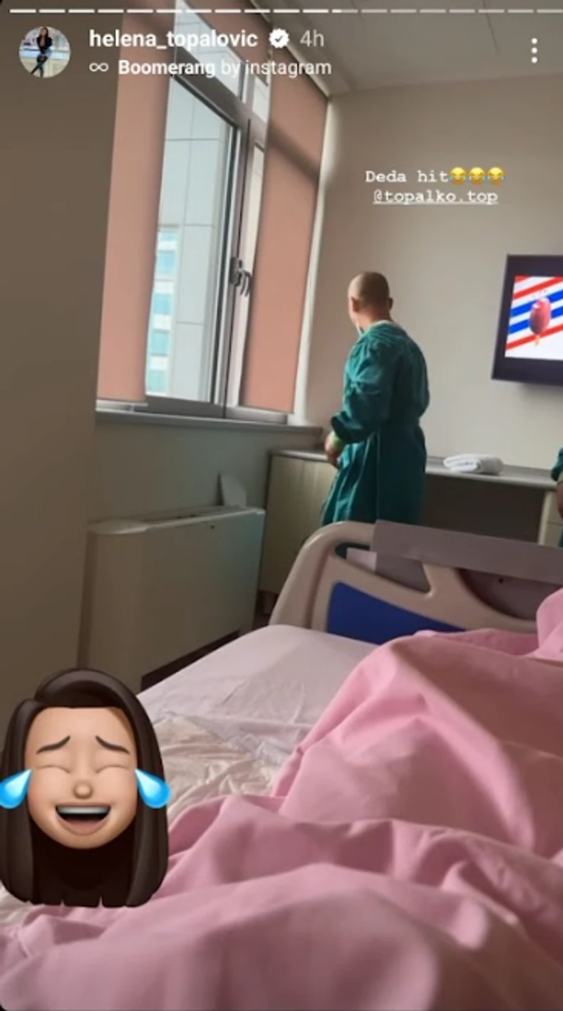 Prve fotke Helene Topalović iz porodilišta