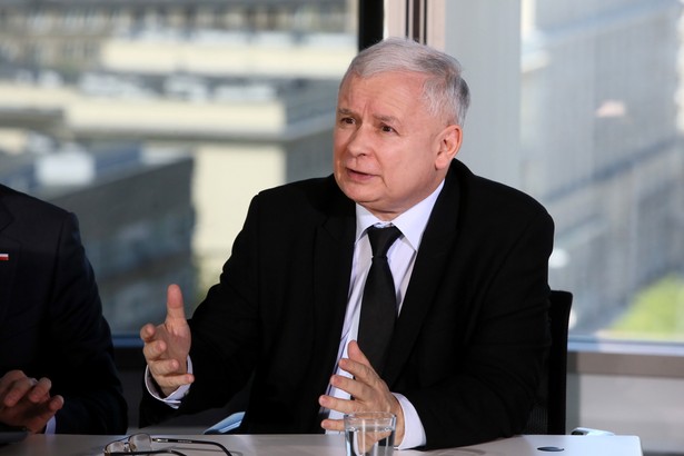 Prezes PiS Jarosław Kaczyński