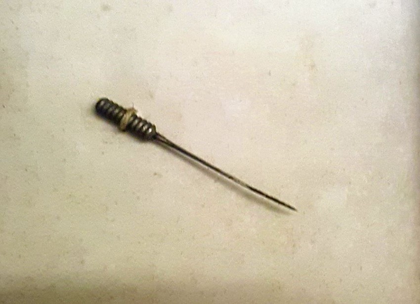 Igla koju je progutao pacijent