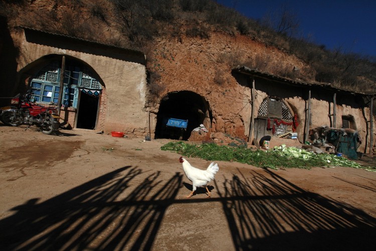 Jaskiniowe domy w Chinach