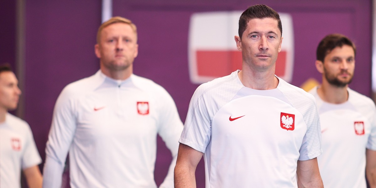 Robert Lewandowski i Kamil Glik