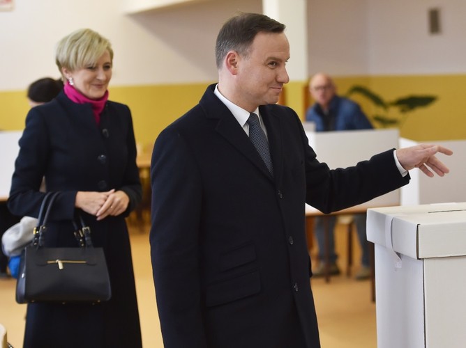 Agata Kornhauser-Duda i Andrzej Duda