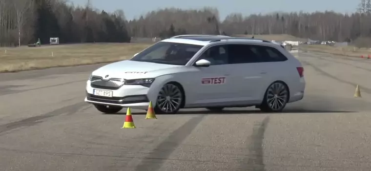 Volkswagen Passat oraz Skody Octavia i Superb oblały test łosia w Szwecji