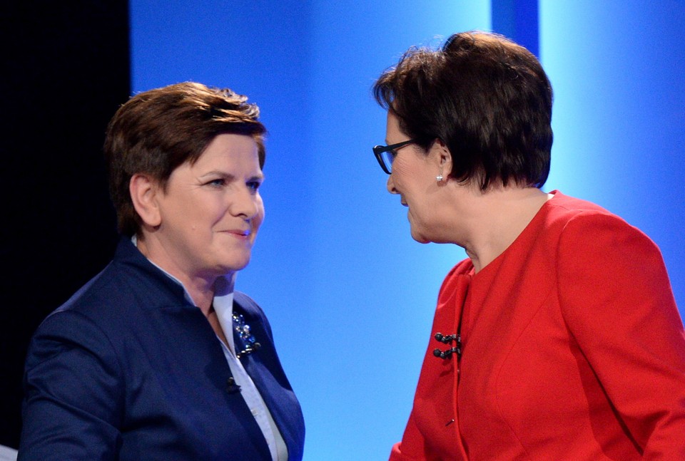 Ewa Kopacz i Beata Szydło