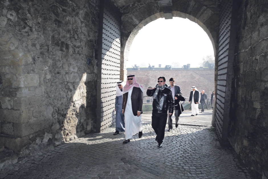 Gost iz Rijada prošetao se Kalemegdanom