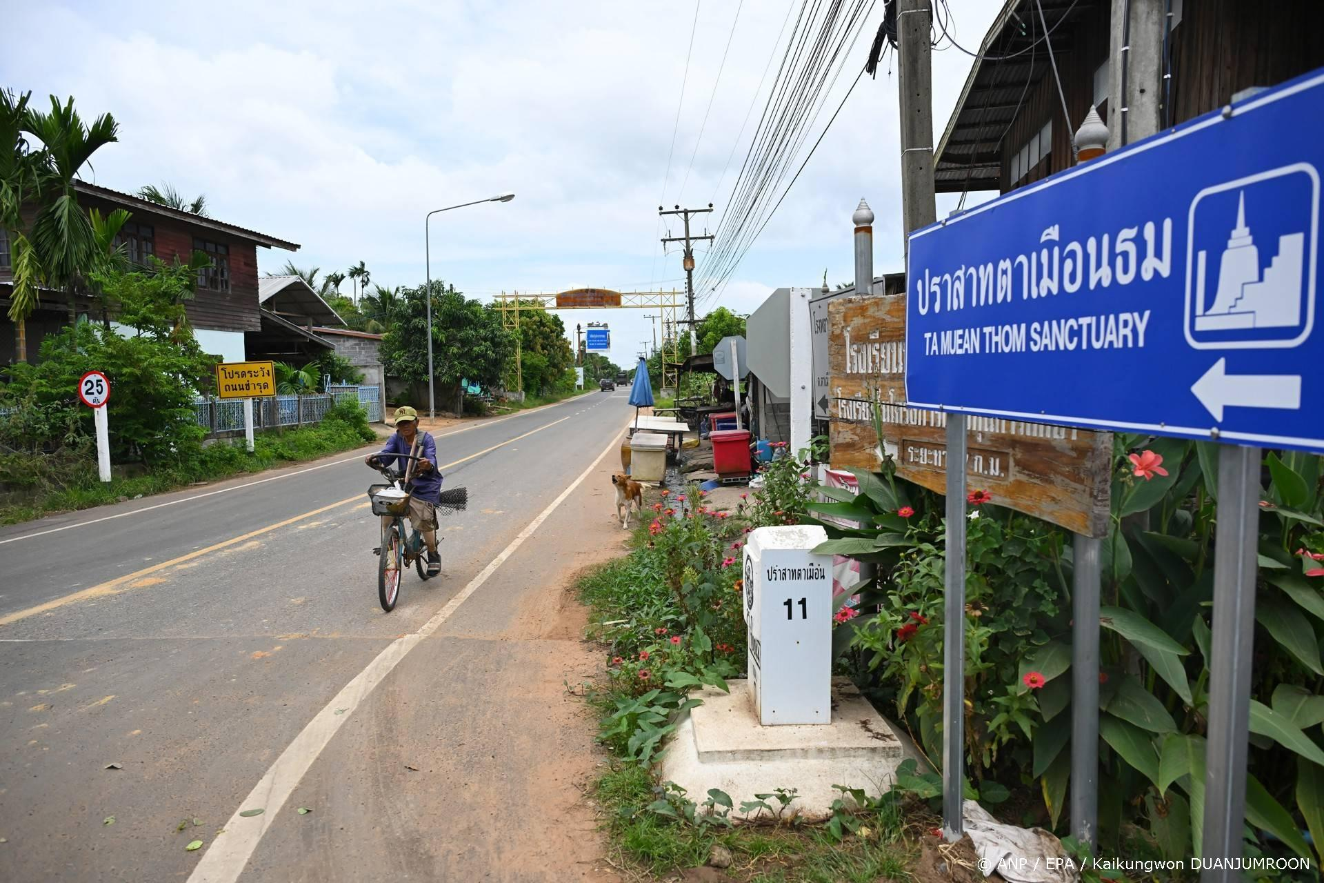 Nederlandse reisbureaus stoppen landgrens Thailand-Cambodja