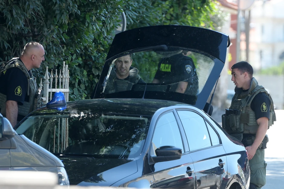 Hrvatska policija na licu mesta