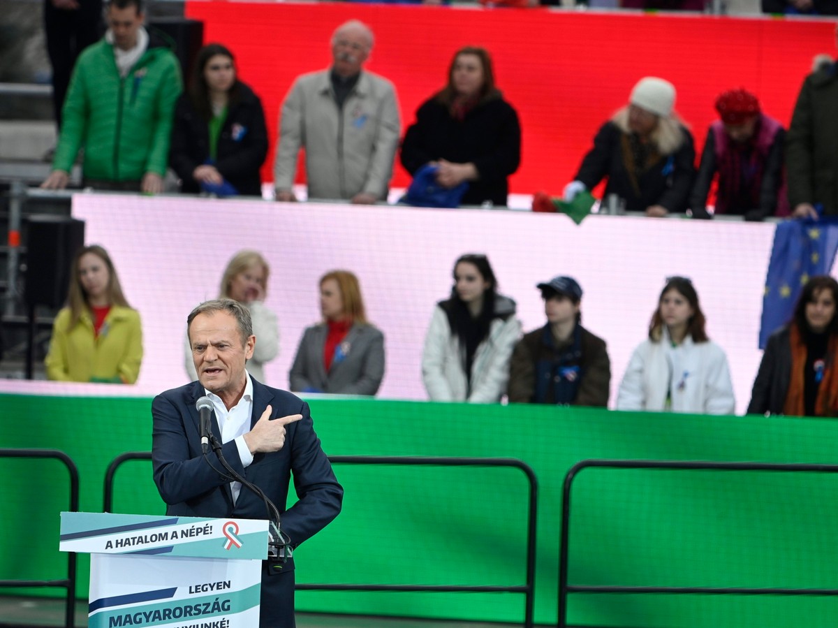 Donald Tusk w Budapeszcie