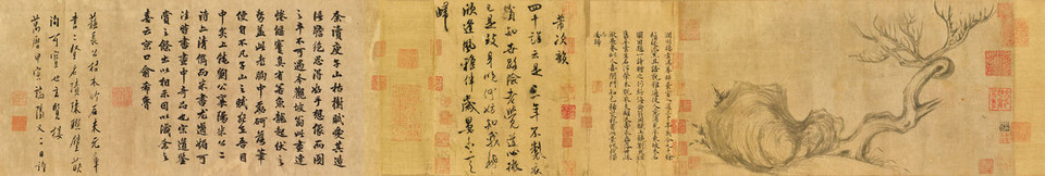 59,3 mln dol. - Su Shi, &quot;Wood and Rock&quot;, 1071–1101