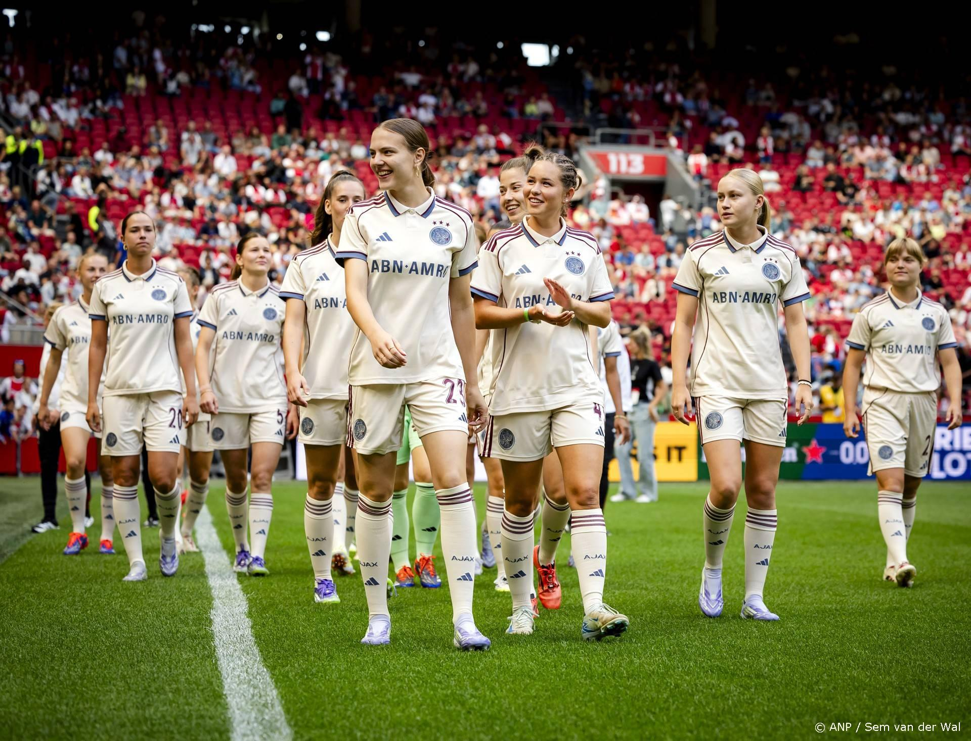 Ajax verslaat Feyenoord 1-0 - koppositie Eredivisie Vrouwen