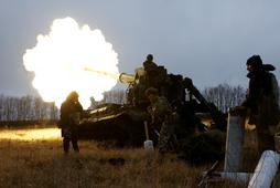 Ukraińska artyleria pod Bachmutem