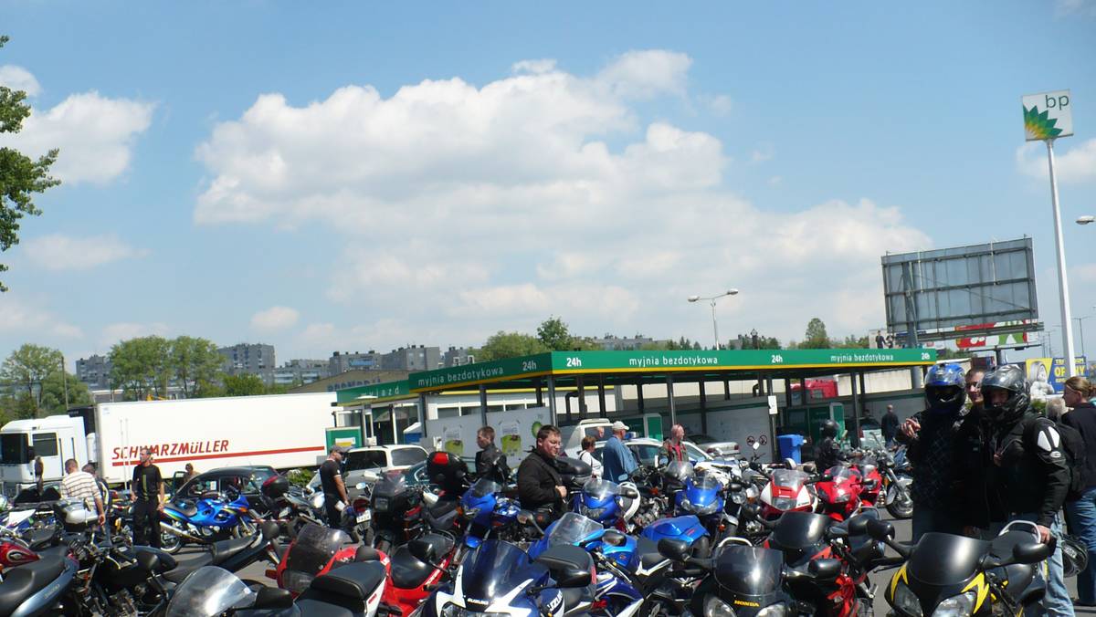 Motocyklowa niedziela na stacjach BP