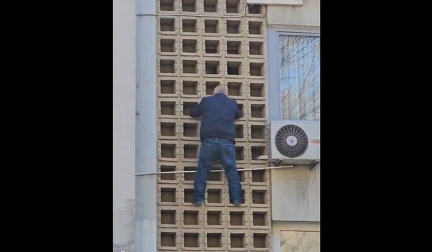 Opasna vratolomija u Splitu