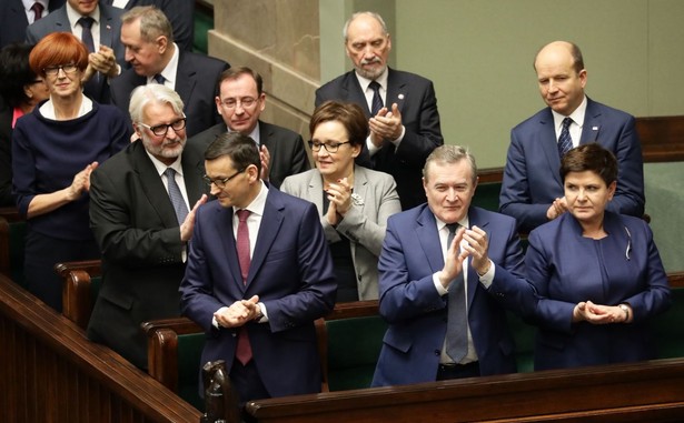 Mateusz Morawiecki i jego rząd