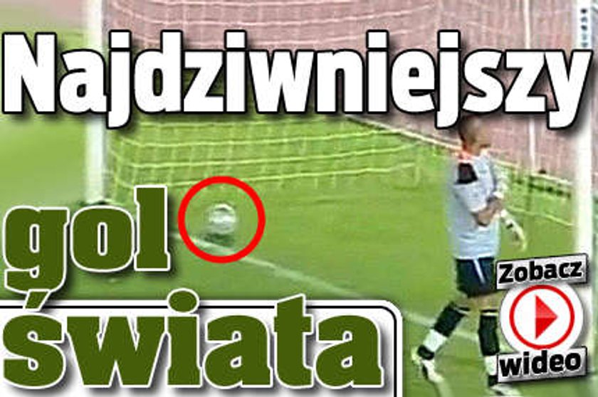 Najdziwniejszy gol świata. Wideo