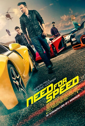 Polski plakat 'Need for Speed'