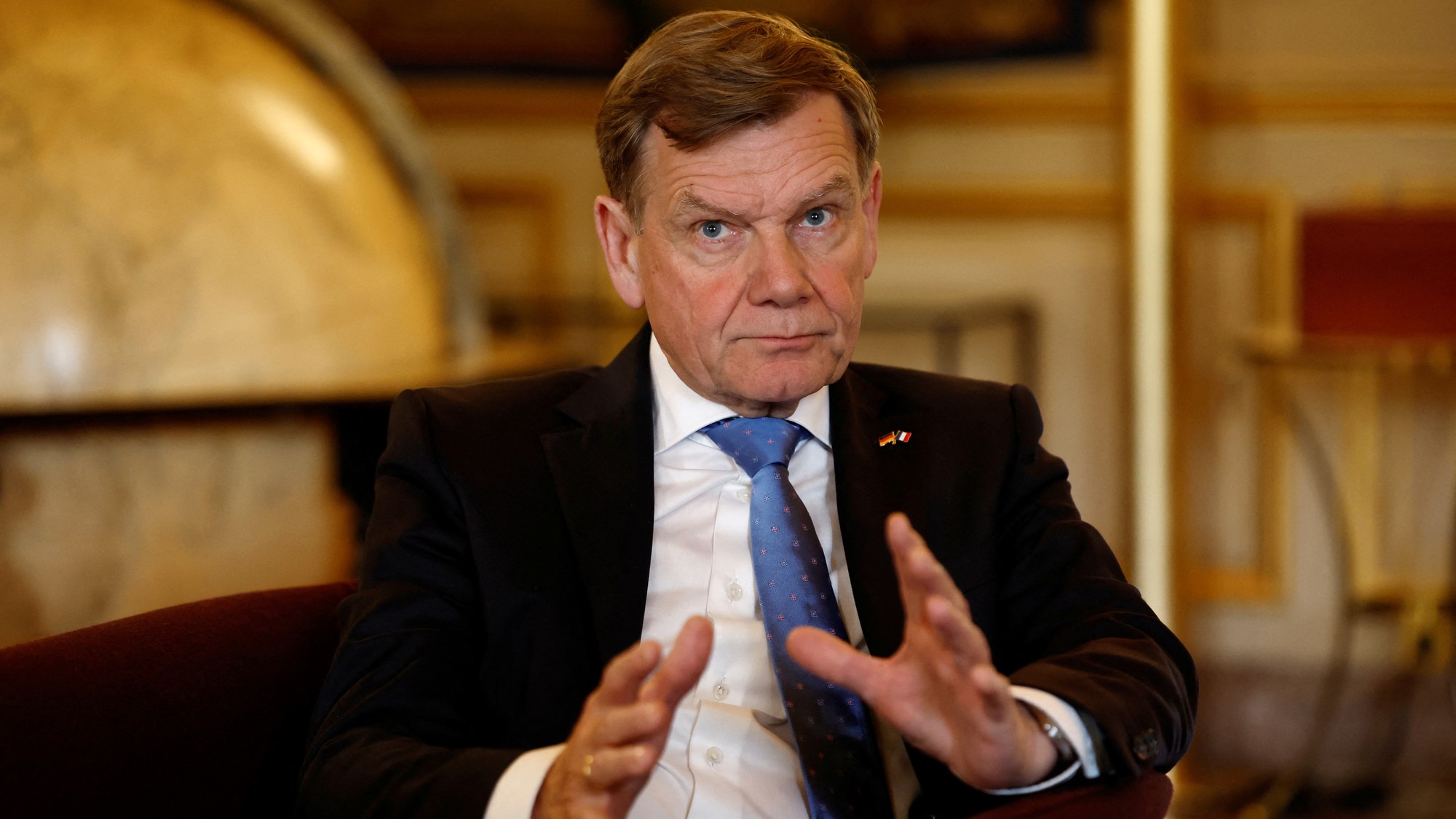 Nemecký minister zahraničných vecí Johann Wadephul, REUTERS/Abdul Saboor