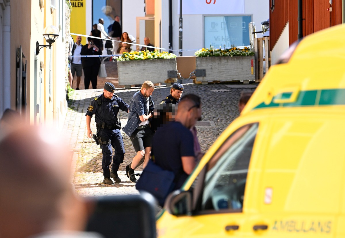 Szwedzki nożownik zatrzymany przez policję