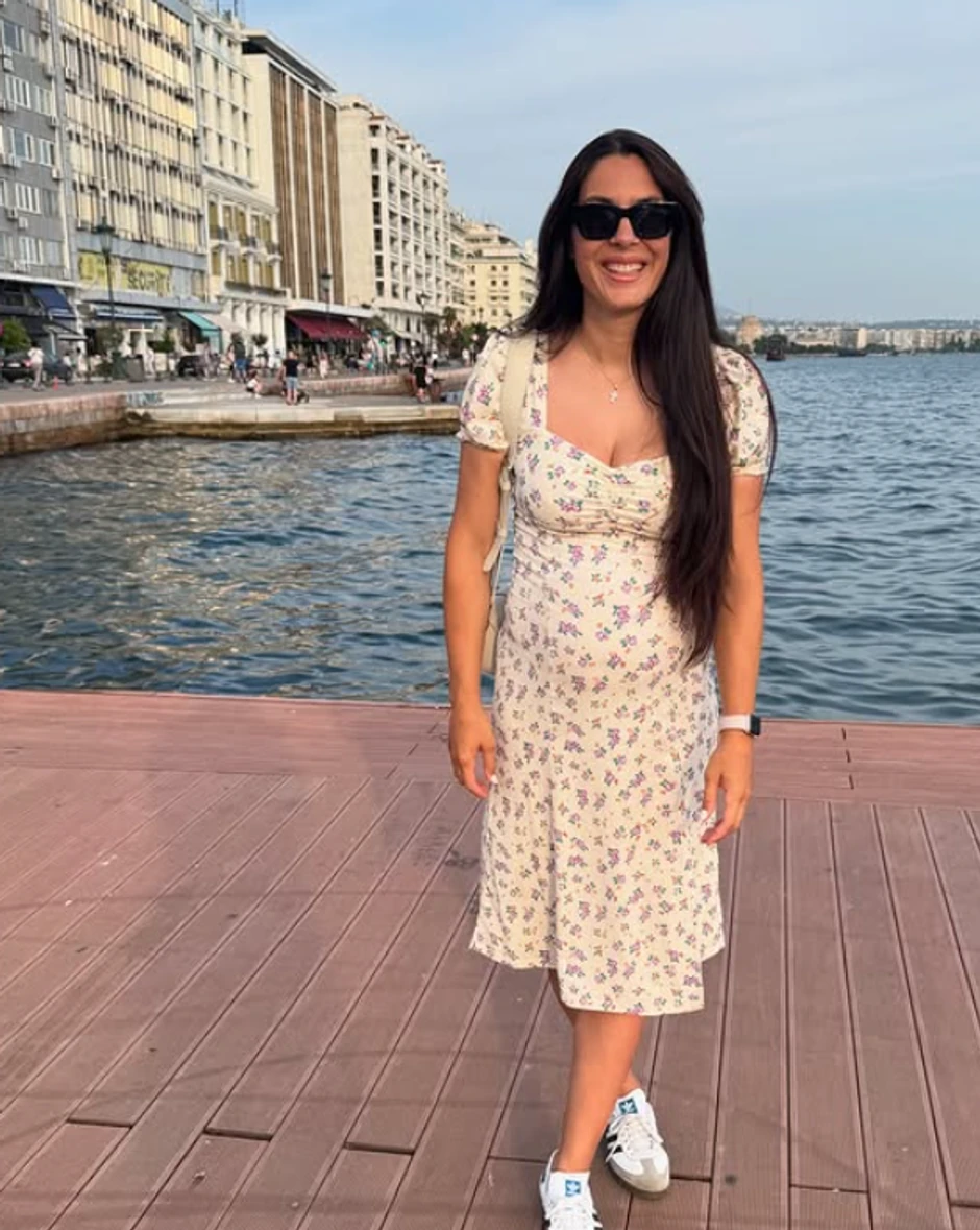 Milica Mandić u sedmom mesecu trudnoće