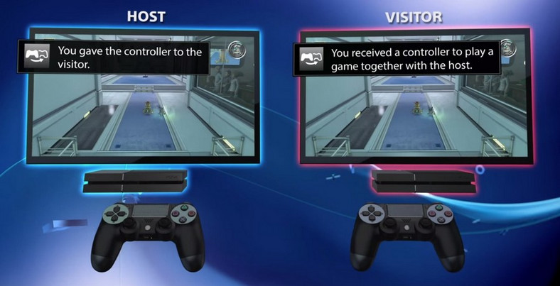 Share Play w praktyce: oddajemy kontrolę nad uruchomioną przez nas grą znajomemu posiadaczowi PS4 łączącemu się przez internet