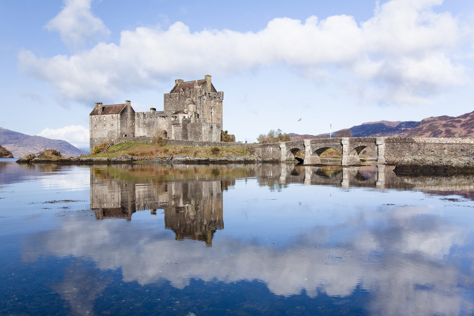 Zamek Eilean Donan w Szkocji