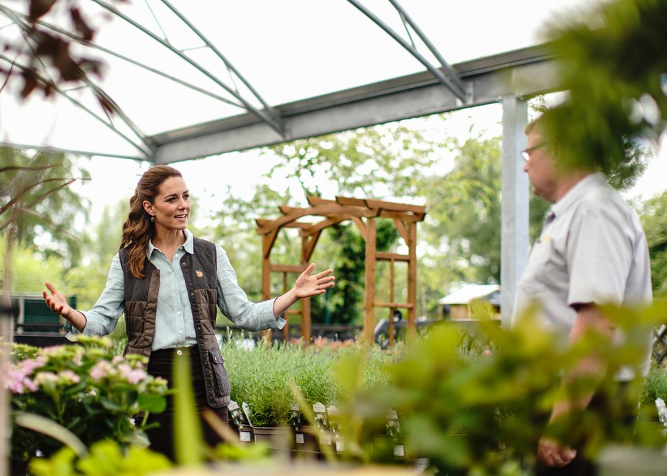 Katalin hercegné leginkább a délutáni órákban dolgozik