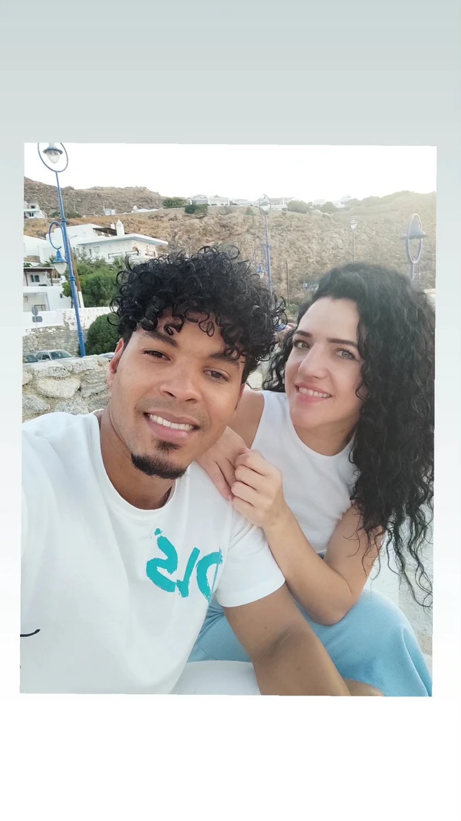 Lisdian Abreu de la Rosa i Ana Abreu Franić