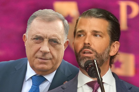 "JA ĆU SAMO POTVRDITI..." Oglasio se Dodik nakon informacije da Donald Tramp Mlađi dolazi u Banjaluku