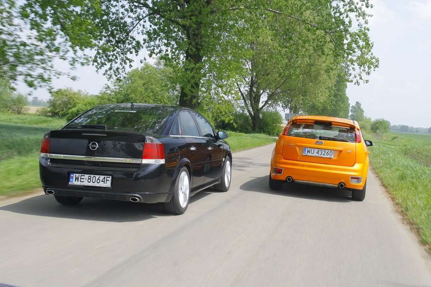 Opel Vectra GTS 2.8 V6 Turbo kontra Ford Focus ST: druga strona mocy 