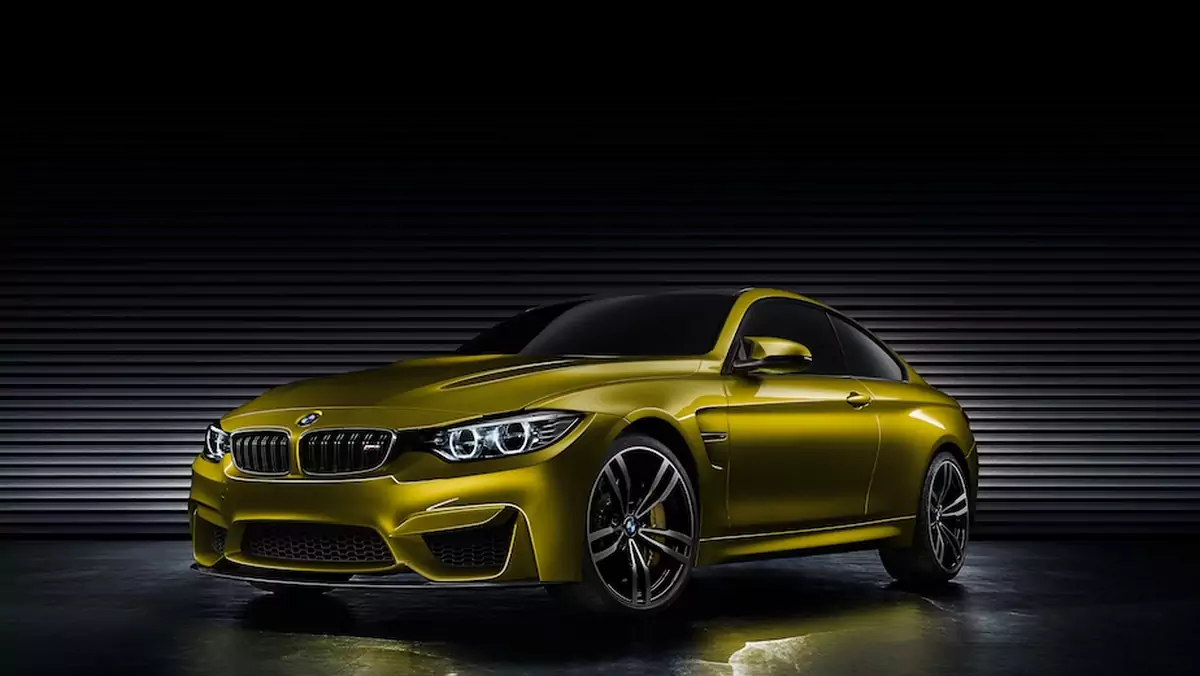 Koncepcyjne BMW M4 przód/bok