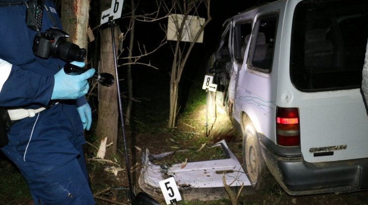 Egy 15 éves fiú vesztette életét a balesetben /Fotó: police.hu