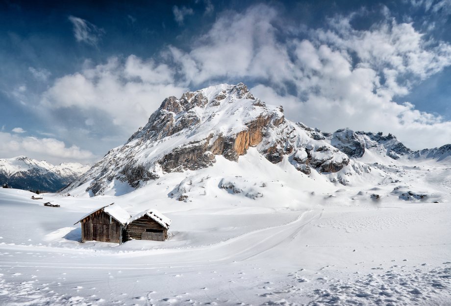 Zdjęcie zrobione w regionie Val di Fassa