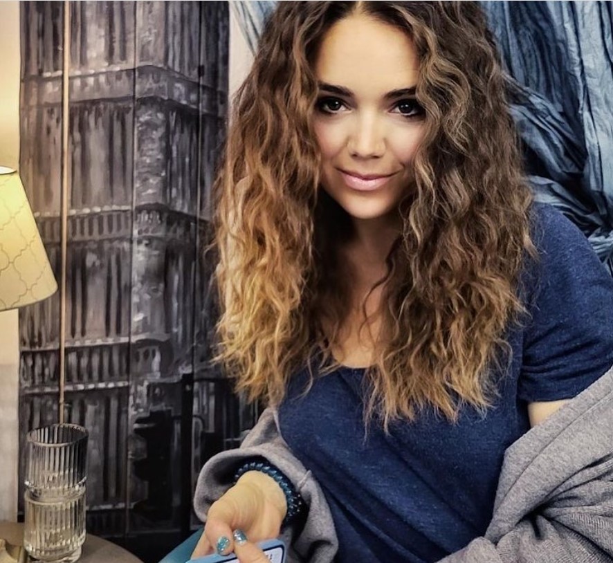 Česká speváčka Lucie Vondráčková.
