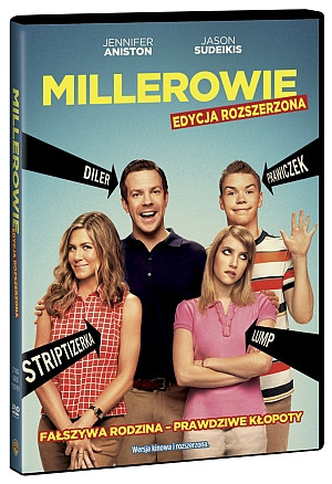 "Millerowie" - okładka DVD