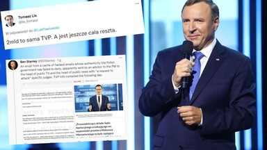 Afera e-mailowa i "ładny atak w TVP". Fala komentarzy