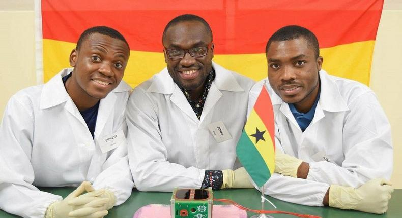 The Ghanaian engineers that built Ghana's first ever satellite.