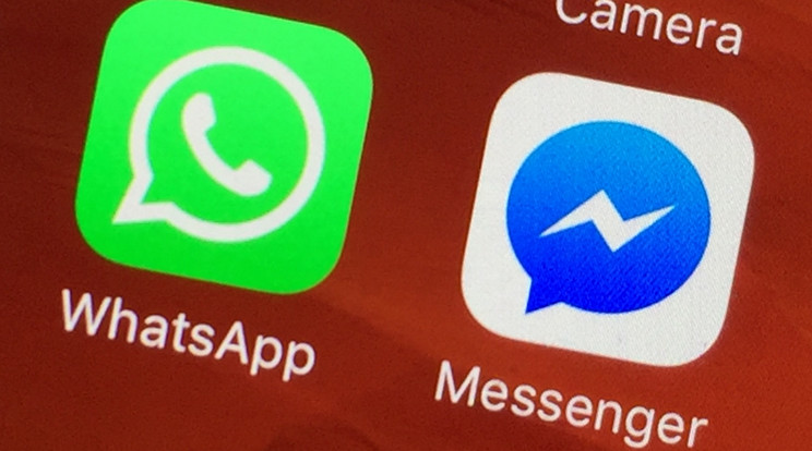 A Facebook Messenger az egyik legnagyobb üzenetküldő applikáció, amit szinte mindenki használ /Fotó: AFP