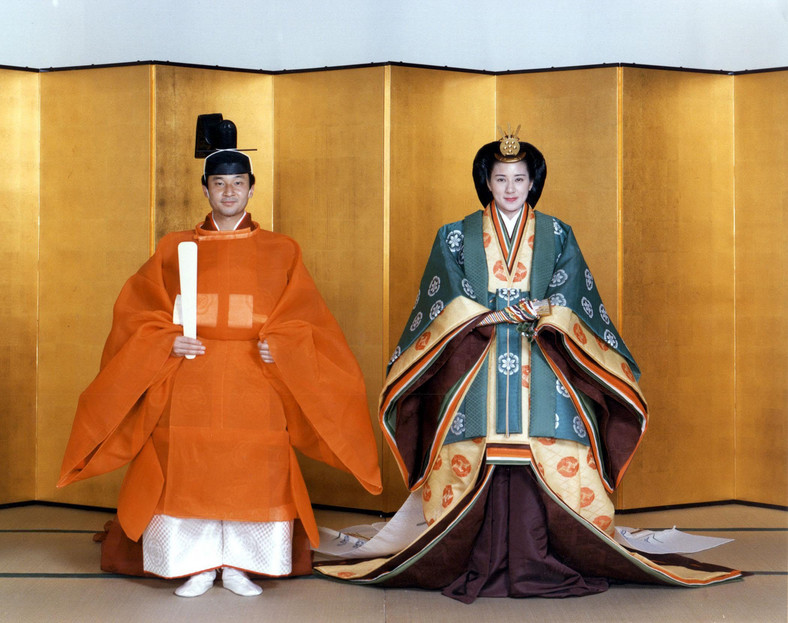 Książę Naruhito i księżna Masako w 1999 roku
