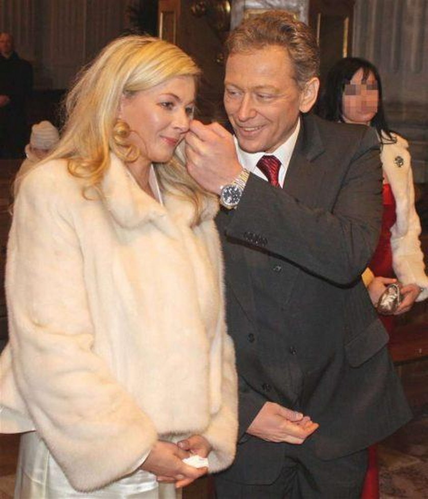 Jacek Borkowski z żoną