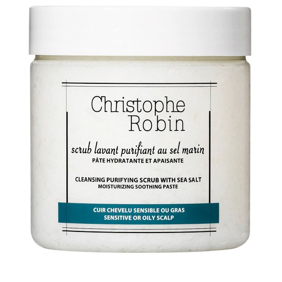 CHRISTOPHE ROBIN Purifying Scrub with Sea Salt, Detoxpflege für empfindliche oder fettige Kopfhaut, für circa 47 Franken.