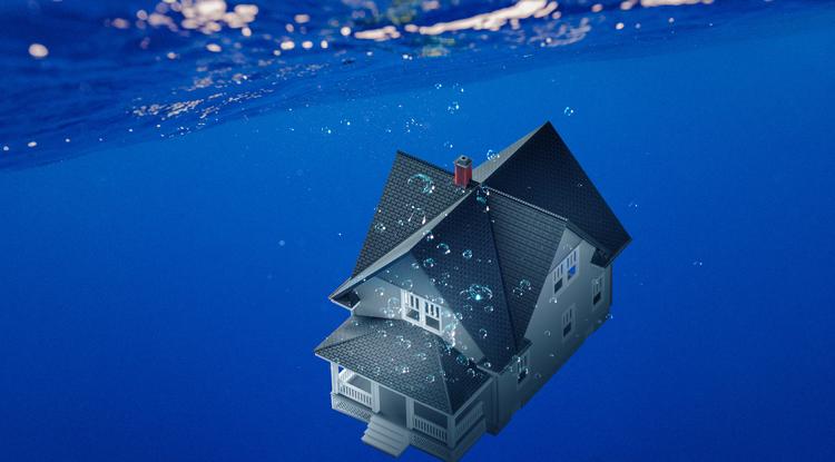 Ház a víz alatt