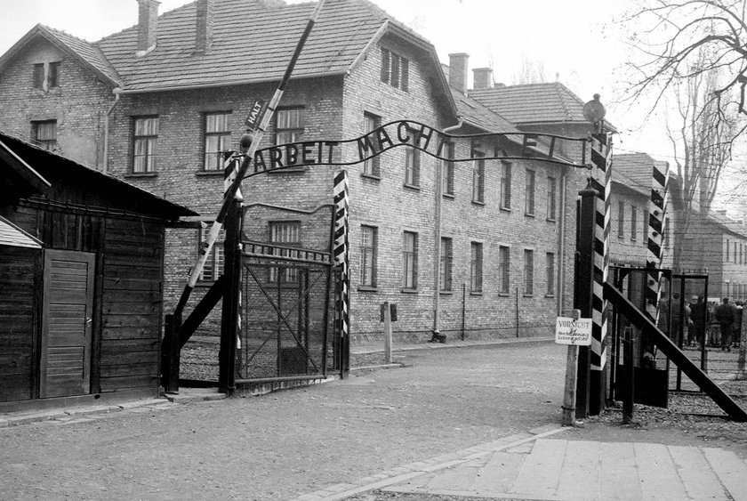 Obóz w Auschwitz-Birkenau.