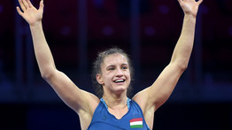 Történelmi pillanat: Barka Emese az első magyar női Európa-bajnok birkózó